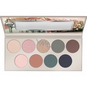 Essence Hallo Berlin Eyeshadow Palette paletka očních stínů 10 13,5 g Essence Hallo Berlin Eyeshadow Palette paletka očních stínů 10 13,5 g