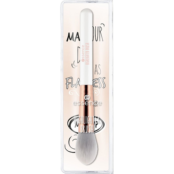 Essence Highlighter Brush štětec se syntetickými štětinami na rozjasňovač