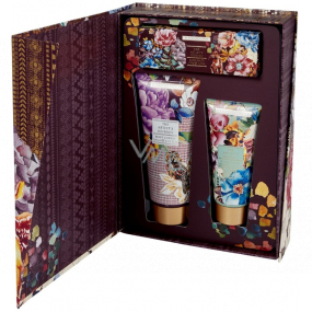 Heathcote & Ivory The Artist´s Journey tělové mléko 200 ml + krém na ruce 100 ml + sůl do koupele 150 g, kosmetická sada