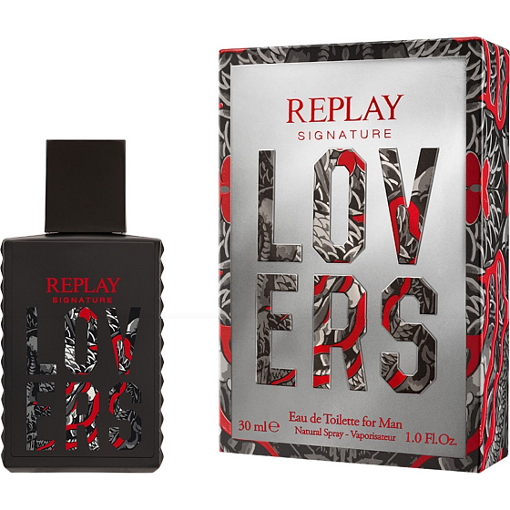 Replay Signature Lovers for Man toaletní voda 30 ml