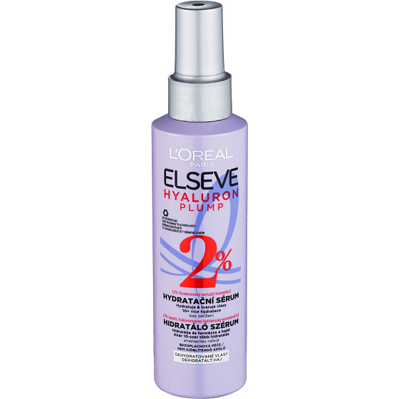 Loreal Paris Elseve Hyaluron Plump 72h nawilżające serum do odwodnionych włosów spray 150 ml
