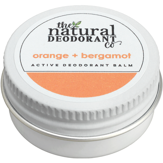 The Natural Deodorant Co. Active Deodorant Balm Pomeranč + Bergamot balzámový deodorant 10 g