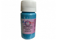 Art e Miss Uniwersalna farba akrylowa perłowa 32 Turkusowa 40 g