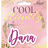 Nekupto Cool jmenná klíčenka Dana 1 kus