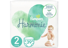 Pampers Harmonie rozmiar 2, 4 - 8 kg pieluchy-spodenki 39 sztuk