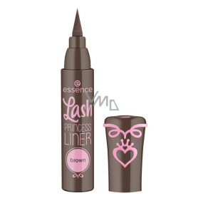 Essence Lash Princess płynne eyeliner Brązowy 3 ml