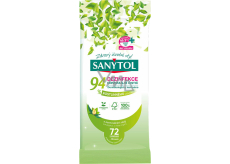 Sanytol dezynfekujące chusteczki czyszczące, 72 szt.