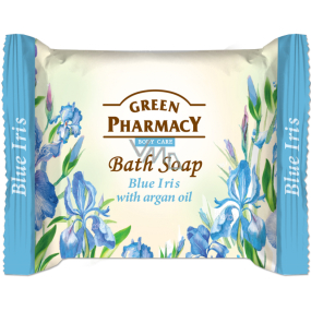 Green Pharmacy Modrý Iris a Arganový olej toaletní mýdlo 100 g