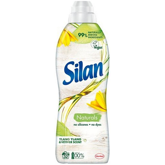 Silan Naturals Ylang Ylang & Vetiver Scent koncentrovaná aviváž 32 dávek 800 ml