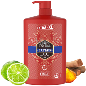 Old Spice Captain 3w1 żel pod prysznic i szampon dla mężczyzn 1000 ml