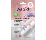 Astrid Glow Expert 4D maska do twarzy z tkaniny, 1 sztuka