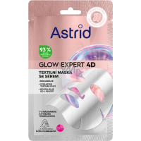 Astrid Glow Expert 4D maska do twarzy z tkaniny, 1 sztuka