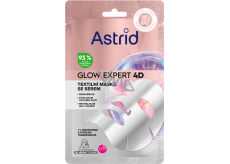 Astrid Glow Expert 4D maska do twarzy z tkaniny, 1 sztuka