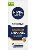 Nivea Men Sensitive żel kremowy do wrażliwej skóry i zarostu, 50 ml