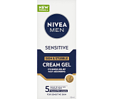 Nivea Men Sensitive żel kremowy do wrażliwej skóry i zarostu, 50 ml