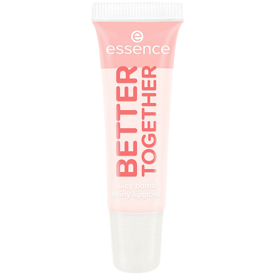 Essence SAY IT WITH JUICY lesk na rty BETTER TOGETHER juicy bomb 01 Lovely Litchi, 10 ml