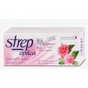 Opilca Strep depilacyjny krem do ciała z kamelii i witaminą E 100 ml