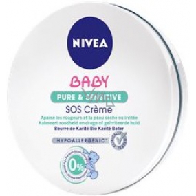 Nivea Nutri Sensitive SOS okamžitě zklidňující krém pro děti 150 ml