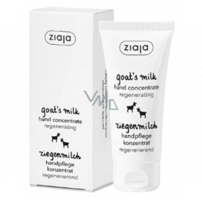 Ziaja Kozie mleko regenerujące koncentrat na ręce do suchej skóry 50 ml Ziaja Kozie mleko regenerujące koncentrat na ręce do suchej skóry 50 ml