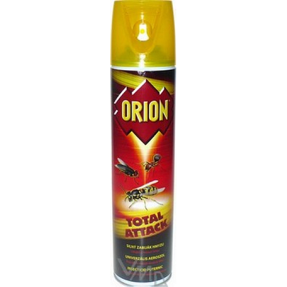 Orion Total Attack silný zabiják hmyzu létající a lezoucí hmyz sprej 400 ml