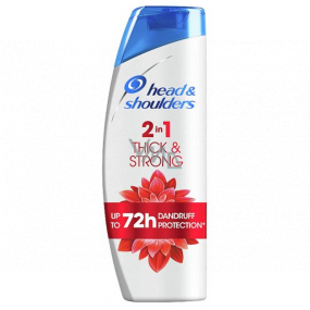 Head&Shoulders Thick & Strong 2v1 šampon a balzám na vlasy proti lupům 200 ml