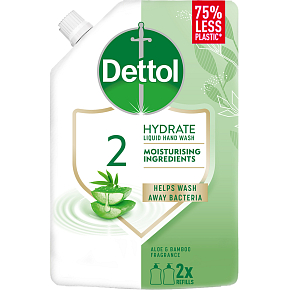 Dettol Delikatne mydło w płynie z aloem, wkład uzupełniający, 500 ml