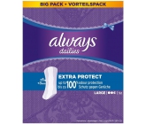 Always Dailies Extra Protect Large s jemnou vůní slipové intimní vložky 52 kusů