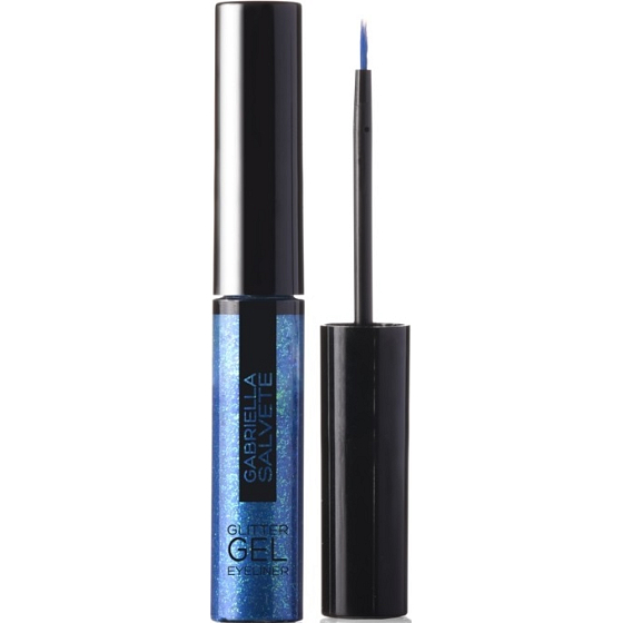 Gabriella Salvete Glitter Gel Eyeliner oční linky 02 Blue 4 ml