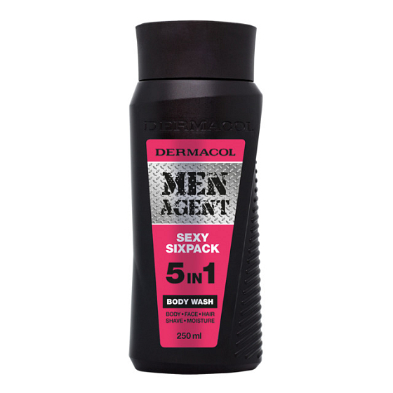 Dermacol Men Agent 5v1 Sexy Sixpack sprchový gel pro muže 250 ml