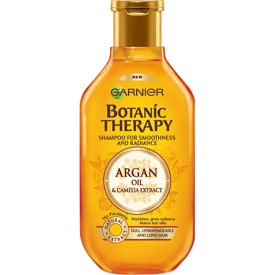 Garnier Botanic Therapy Argan Oil & Camelia Extract šampon pro normální až suché vlasy 250 ml