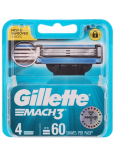 Gillette Mach3 wkładki wymienne 4 sztuki, dla mężczyzn