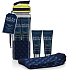 Baylis & Harding Men Citrus, Limetka a Máta mycí gel na tělo a vlasy 50 ml + balzám po holení 50 ml + luxusní ponožky + láhev na vodu, kosmetická sada pro muže