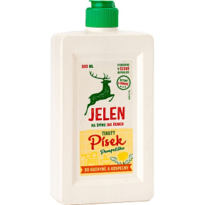 Jelen płynny piasek do łazienki i kuchni Mniszek, 500 ml