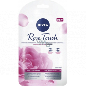 Nivea Rose Touch gelová oční maska 1 pár