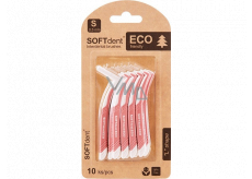 Soft Dent Eco mezizubní kartáček zahnutý S 0,5 mm 10 sztuk