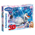 Clementoni Puzzle 3D Disney Ledové království 104 dílků, doporučený věk 6+