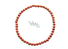 Goldstone złoty naszyjnik elastyczny 4/19 cm, kamień ambicji