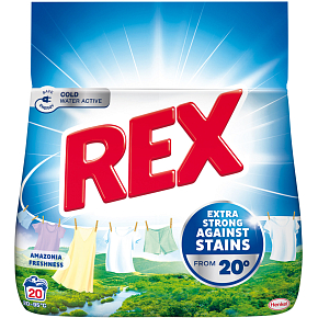 REX proszek do prania Amazonia Freshness 20 prań, 1,1kg