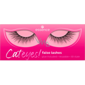 Essence Cateyes! sztuczne rzęsy 01 Catwalk 2 sztuki, 1 para