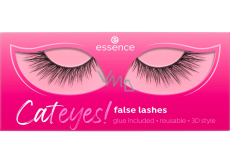 Essence Cateyes! sztuczne rzęsy 01 Catwalk 2 sztuki, 1 para