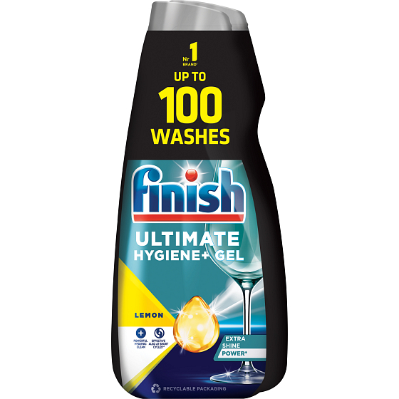 Finish Ultimate żel do zmywarek duo cytryna 2 x 1 l