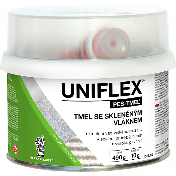 Uniflex PES-TMEL włókno spoiny z włóknem szklanym, 500 g