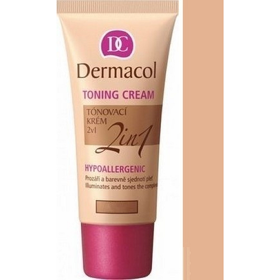 Dermacol Krem tonujący 2w1 makijaż Naturalny 30 ml