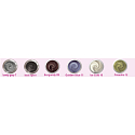 Dermacol Pearl Touch Eyeshadow vysoce třpytivé pěnové oční stíny 4,9 g odstín 8
