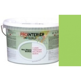 Colorlak Prointeriér Color V2005 0500 Zelená tónovaná interiérová malířská barva 7 + 1 kg Colorlak Prointeriér Color V2005 0500 Zelená tónovaná interiérová malířská barva 7 + 1 kg