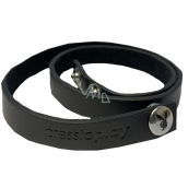 Playboy Fragrances czarny bransoletka dla mężczyzn 1 sztuka