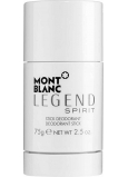 Montblanc Legend Spirit dezodorant w sztyfcie dla mężczyzn 75 g