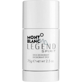 Montblanc Legend Spirit deodorant stick pro muže 75 g Montblanc Legend Spirit deodorant stick pro muže 75 g
