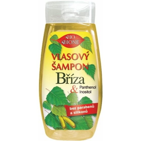 Bione Cosmetics Brzoza & Panthenol szampon do włosów 255 ml