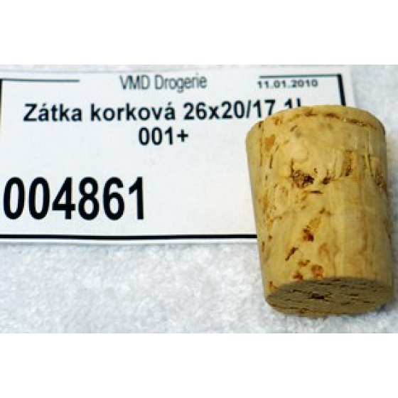 Korek 26 x 20 x 17 mm 1l